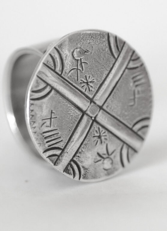 58 Anillo cultrun - Imagen 5
