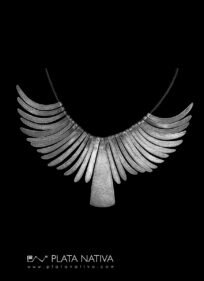 34 Collar plumas