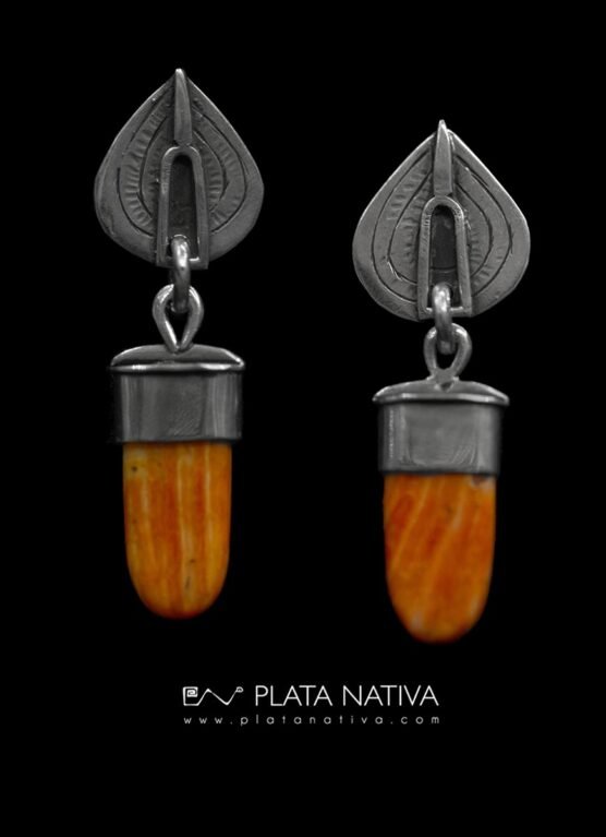 Aros con spondylus