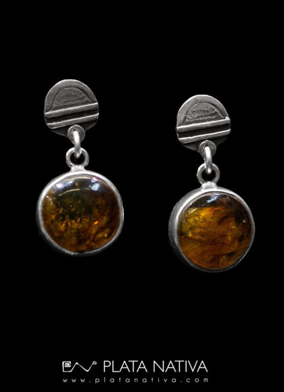 Aros con ambar