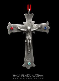 cruz antigua de plata