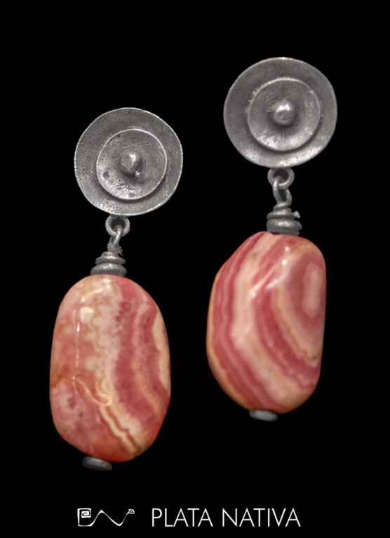 Aros con rodocrosita