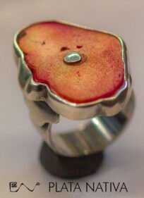 anillo con bambú