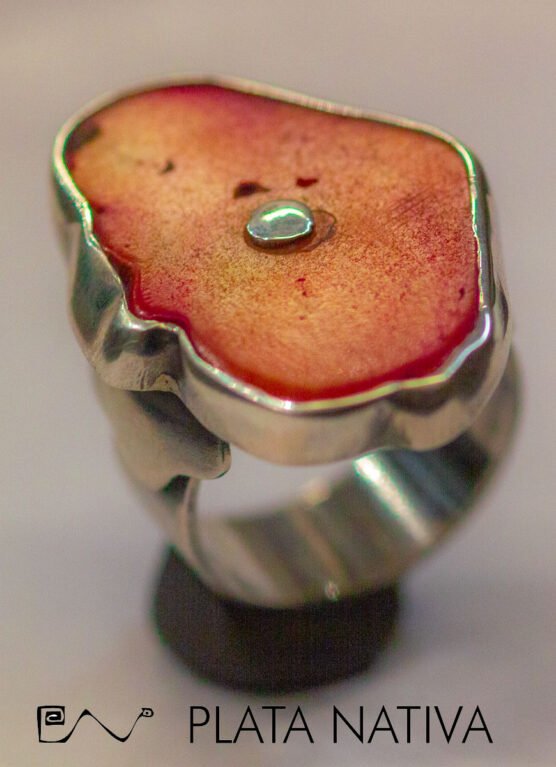 anillo con bambú