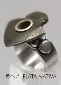 170 Anillo combinacion de metales