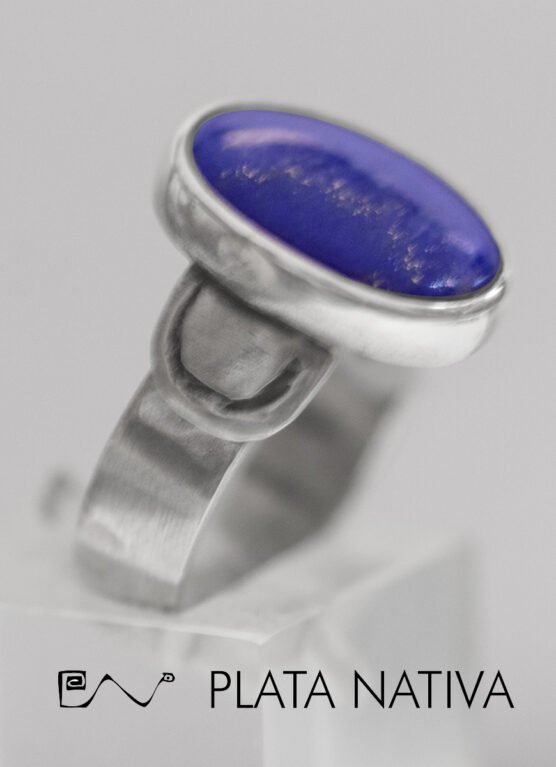 anillo con lapizlasuli