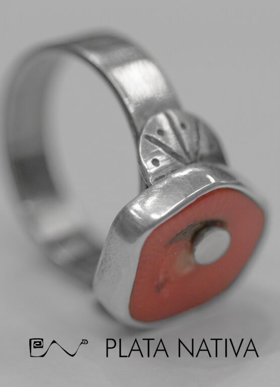 anillo coral bambu