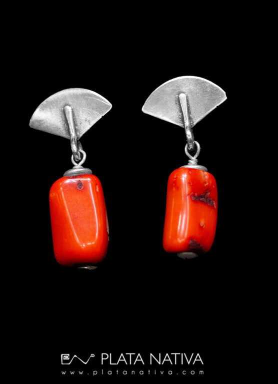 720 Aros con coral bambu