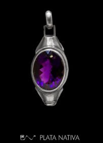 colgante con amatista
