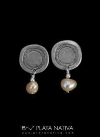 761 Aros con madre perla