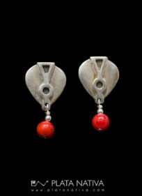 762 Aros con coral bambú