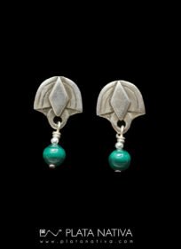 765 Aros con turquesa