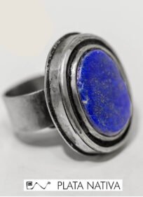 anillo con lapizlasuli