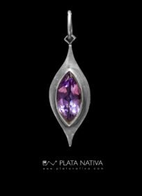 Colgante con amatista