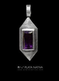colgante con amatista