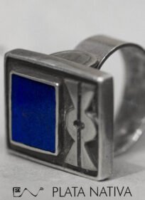 Anillo con lapizlasuli